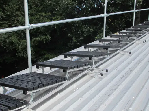 Guarded Walkway Roof Edge Protection
