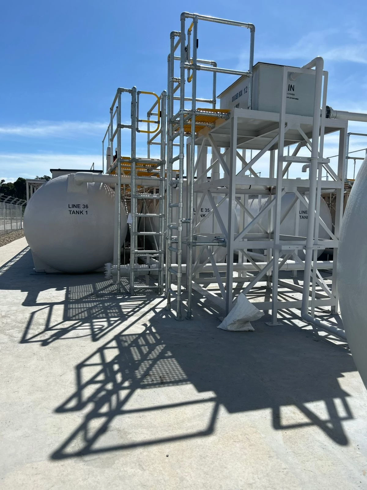 Safe Access Platform | Water Treatment Plant | Kee Platforms