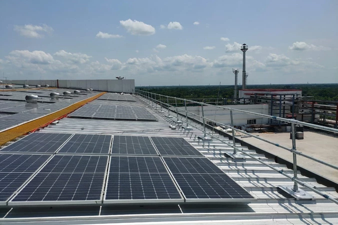 Rooftop Guardrails for Metal Roof 