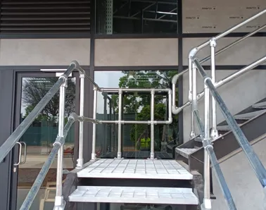Structural safety railing system