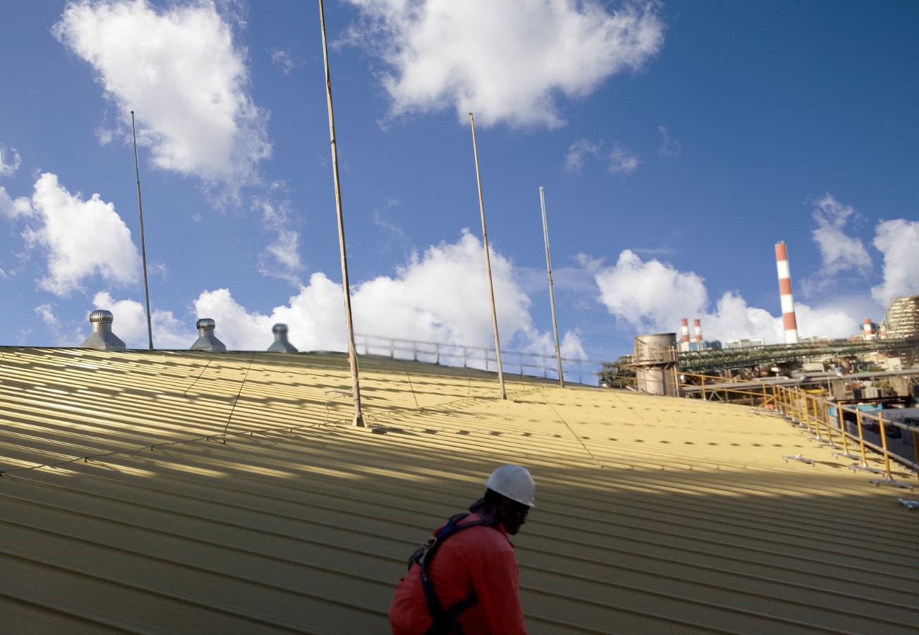 Roof Guardrail For Petro Chemical Plant