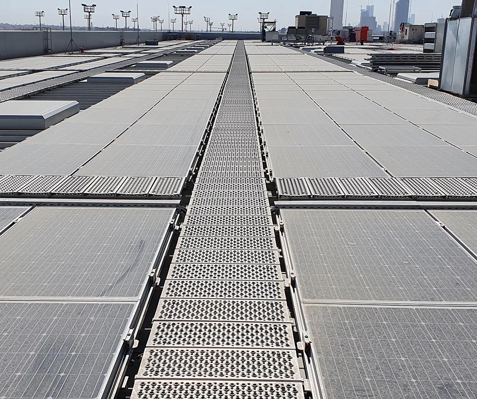 Rooftop Aluminium Walkway 