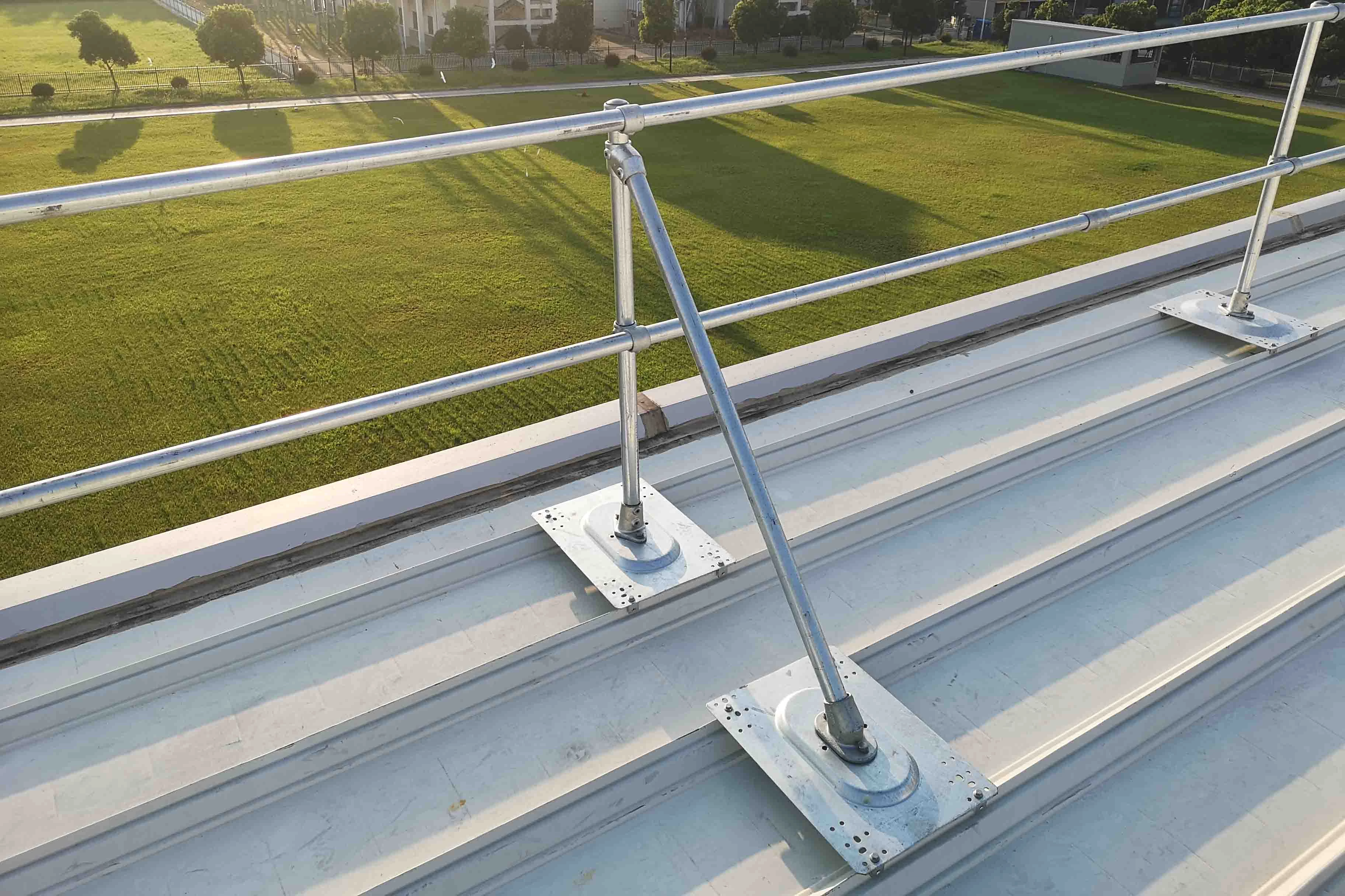Guardrails for Metal Roof
